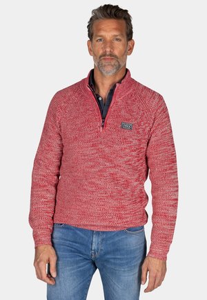 DRAKE - Strickpullover - reef red