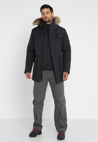 CMP MAN JACKET - Fleecejakke - nero/antracite