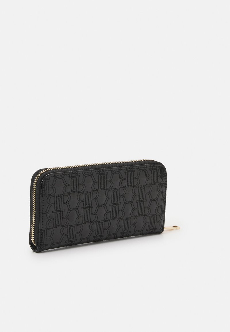 Damen Geldbörsen | River Island QUILTED CIRCLE ENAMEL Geldbörse black/schwarz - JW92025 Damen Geldbörsen | River Island QUILTED CIRCLE ENAMEL Geldbörse black/schwarz - JW92025