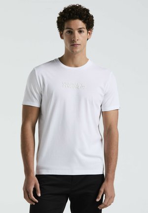 HD TONAL LOGO SHORT SLEEVE - T-shirt print - bright white