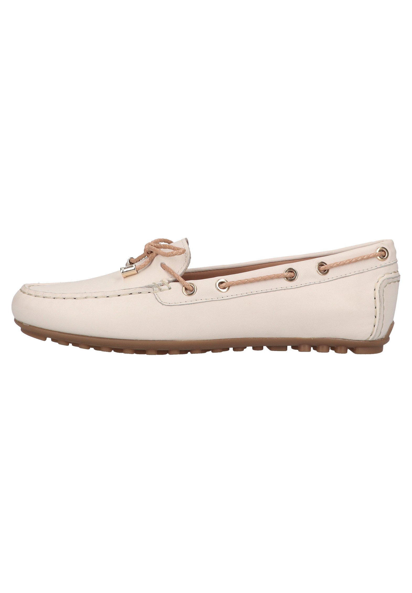 Geox Scarpe da barca - off white/sand/bianco - Zalando.it