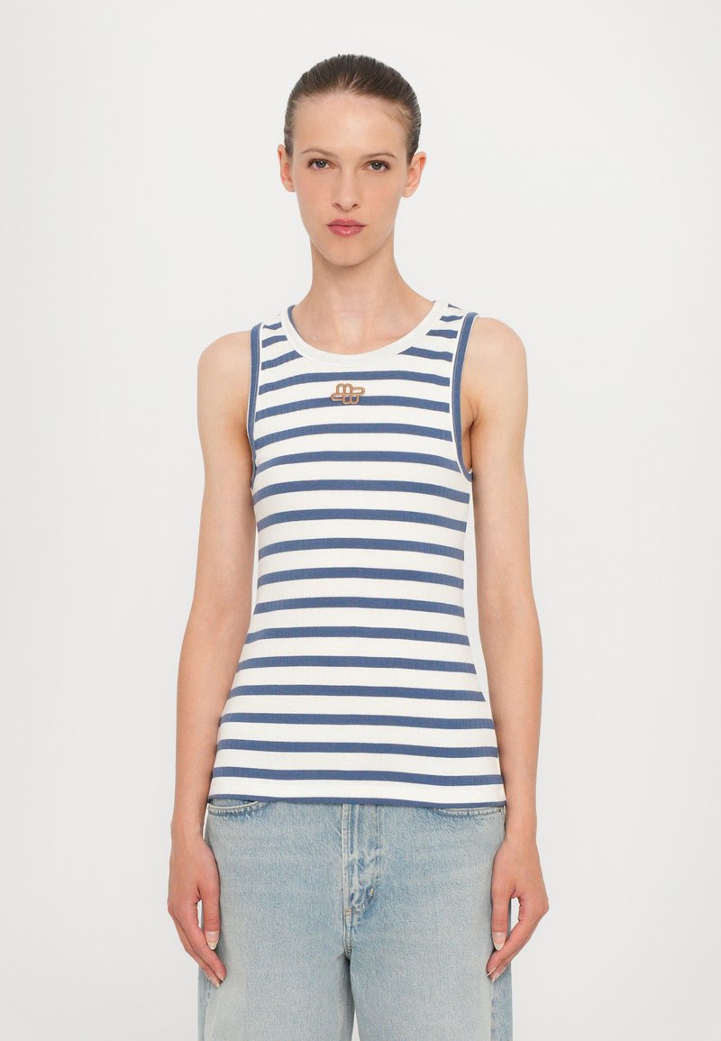 MUNTHE - TEZZA - Top - blue, Forstør