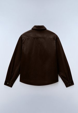 Napapijri, LAVVU - Let jakke / Sommerjakker - dark brown