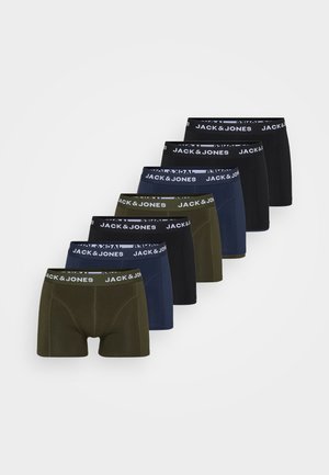 JACBENJA TRUNKS 7 PACK - Boxerbriefs - black/navy/forst night