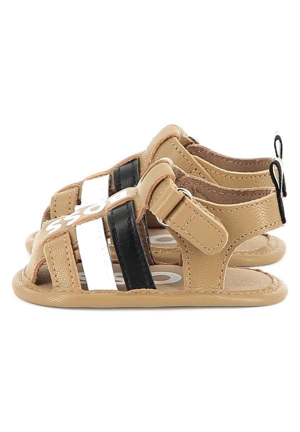 UNISEX - Riemensandalette - cookie