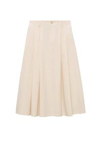 Suknja A kroja - off-white