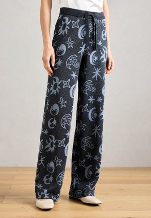 TROUSERS - Nohavice - cosmic sky spaced