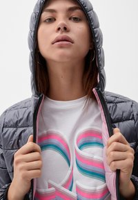 QS Übergangsjacke - asphalt