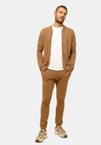 Just Cashmere Chaquetas bomber - hazelnut
