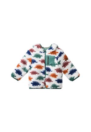 JoJo Maman Bébé REGULAR FIT - HOODED - Flísová bunda - natural