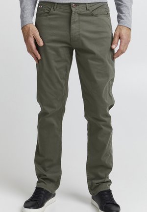 FQJOSHUA REGULAR FIT - Housut - dusty olive