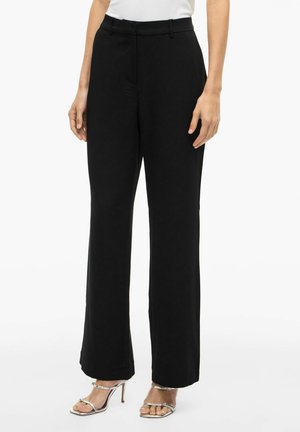 HIGH WAIST LASIA BOOTCUT - Püksid - black