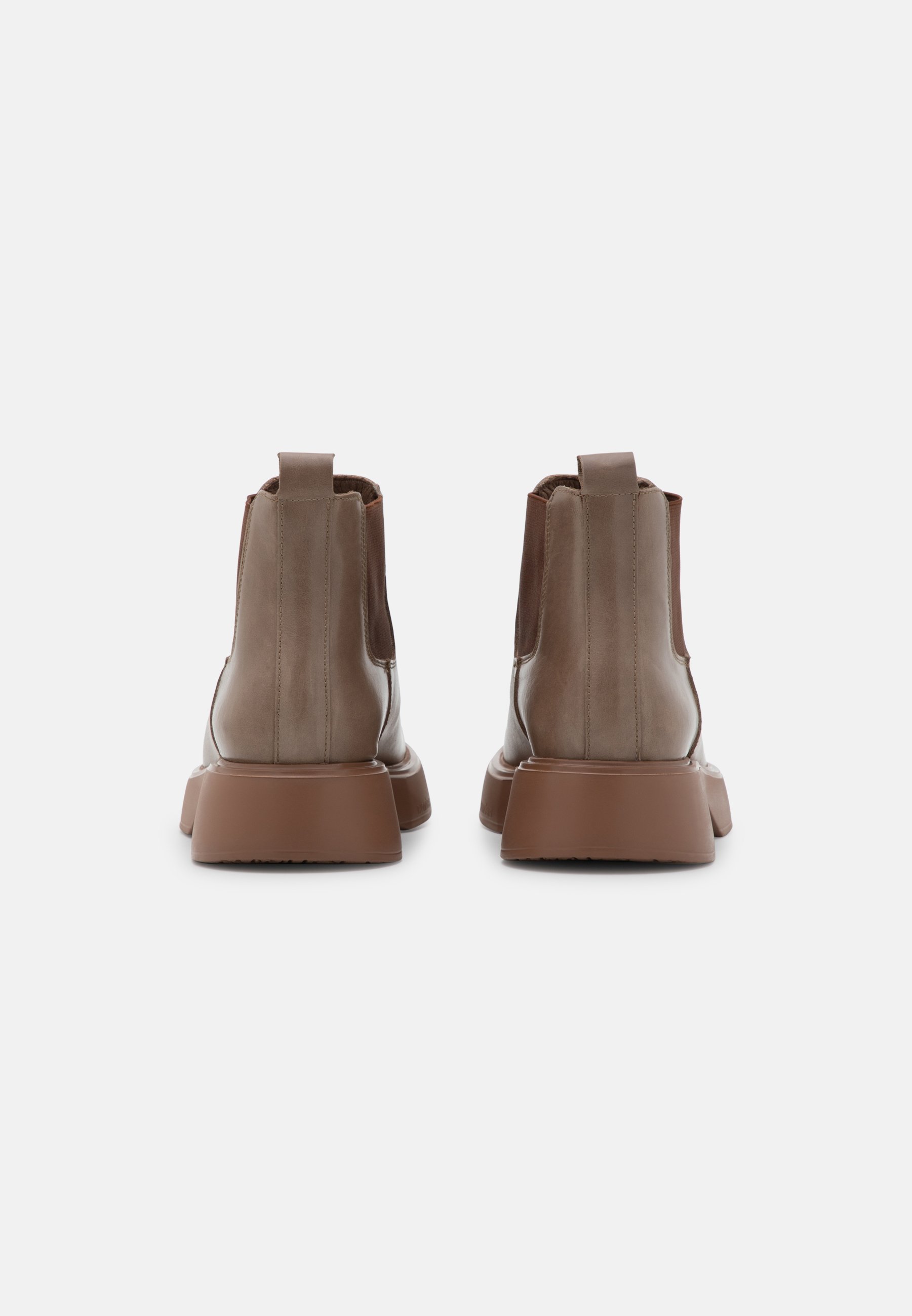 WONDERS NANO - Enkellaarsjes met plateauzool - taupe - Zalando.be