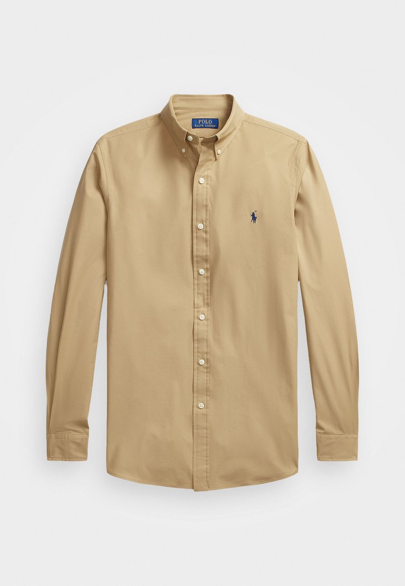 Polo Ralph Lauren SLIM FIT STRETCH POPLIN SHIRT - Πουκάμισο - surrey tan