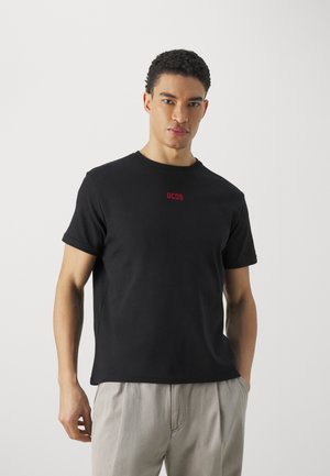 LOGO REGULAR TEE UNISEX - T-Shirt basic - black