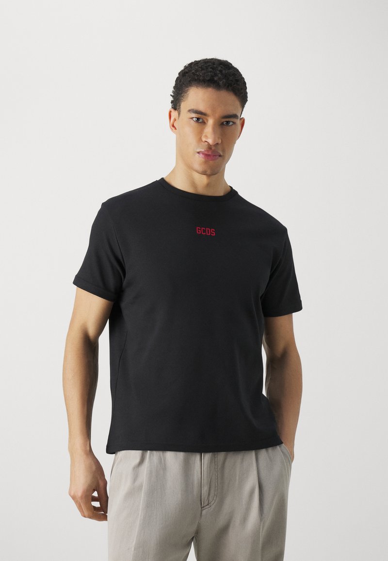 GCDS - LOGO REGULAR TEE UNISEX - T-shirt basique - black, Agrandir