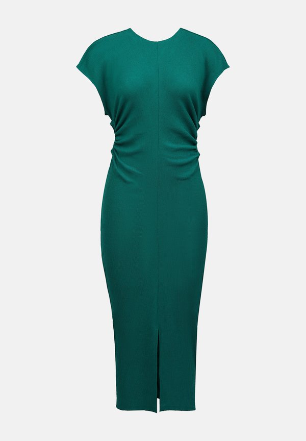 CAP SLEEVE DRESS WITH CUT OUT DETAILS - Jersey dress - cyan2