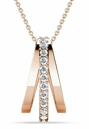 AURIELLE - Collana - couleur or rose / cristal