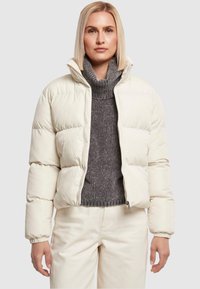 Urban Classics PUFFER  - Vinterjakker - whitesand