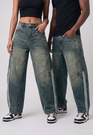 YOURTURN by Zalando UNISEX - Jean baggy - blue denim