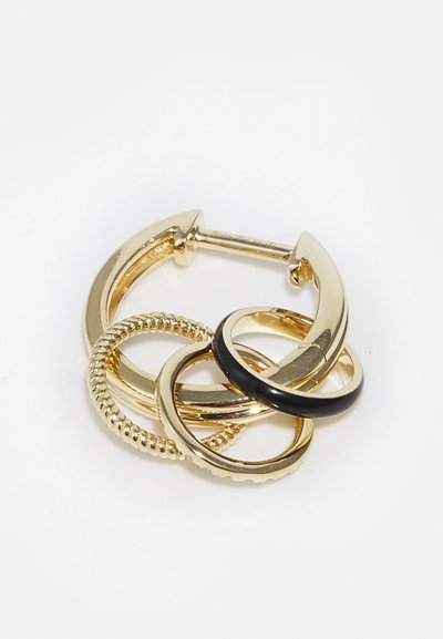 Yvonne Leon DOUBLE CREOLE BOUEE - Un singur cercel - yellow gold-coloured