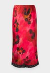 TRIM SLIP SKIRT - Пола тип молив - raspberry
