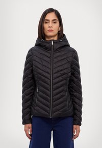 MICHAEL Michael Kors REVERSIBLE LOGO PACKABLE - Lengva striukė - black