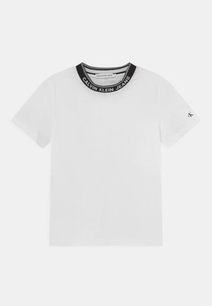 INTARSIA - T-shirt imprimé - bright white