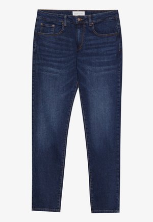 Pier One Slim fit jeans - dark blue denim