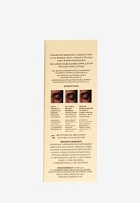 Revolution PRO ULTIMATE BROW GEL - Gel sopracciglia - dark brown