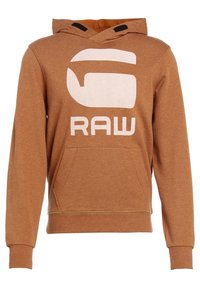 G-STAR Jersey con capucha - mustard yellow