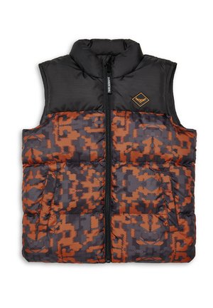 THB BLOCK RAFFERTY - Waistcoat - black