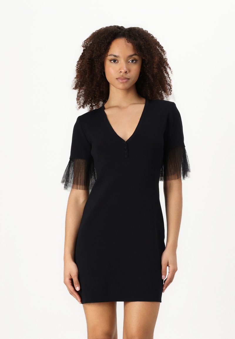 TWINSET DRESS - Džemperkleita - nero
