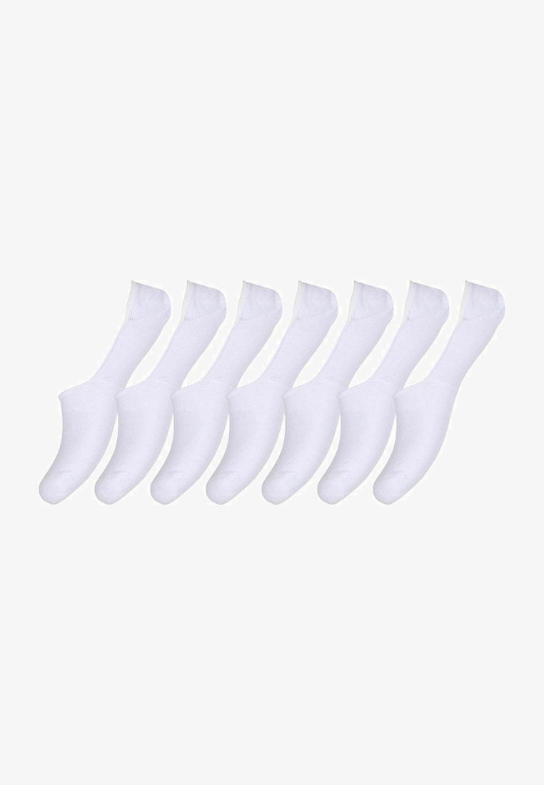 Decoy 7-PACK - Trainer socks - white