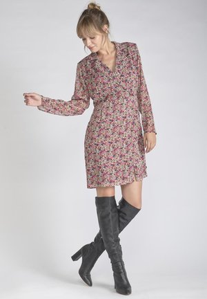 HABBES - Day dress - carmine