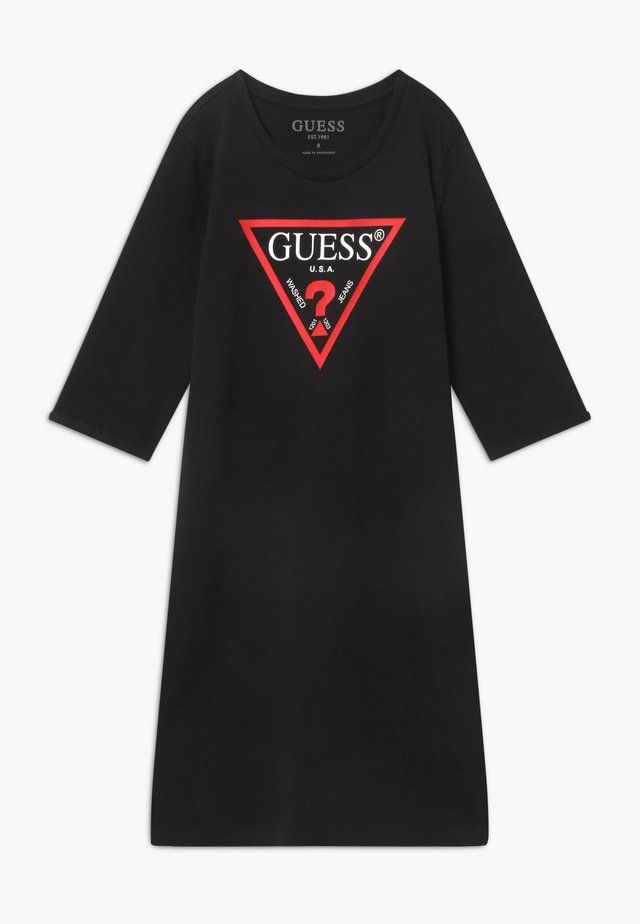 JUNIOR CORE - Robe en jersey - jet black