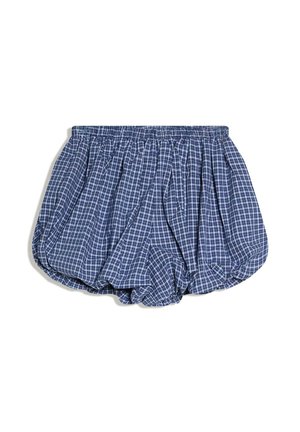 PRINTED BALLOON - Miniszoknya - blue