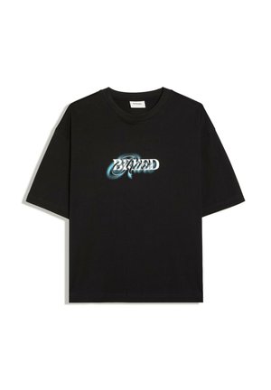 Bershka, PRINT T-SHIRT - T-Shirt print - black