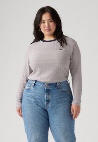 Levi's® Plus ESSENTIAL TEE - Hosszú ujjú felső - turmeric/navy blazer