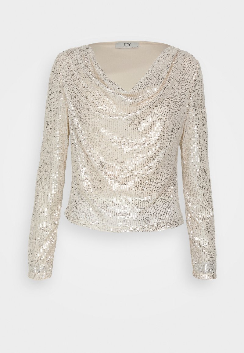 JDY Longsleeve zilverkleurig