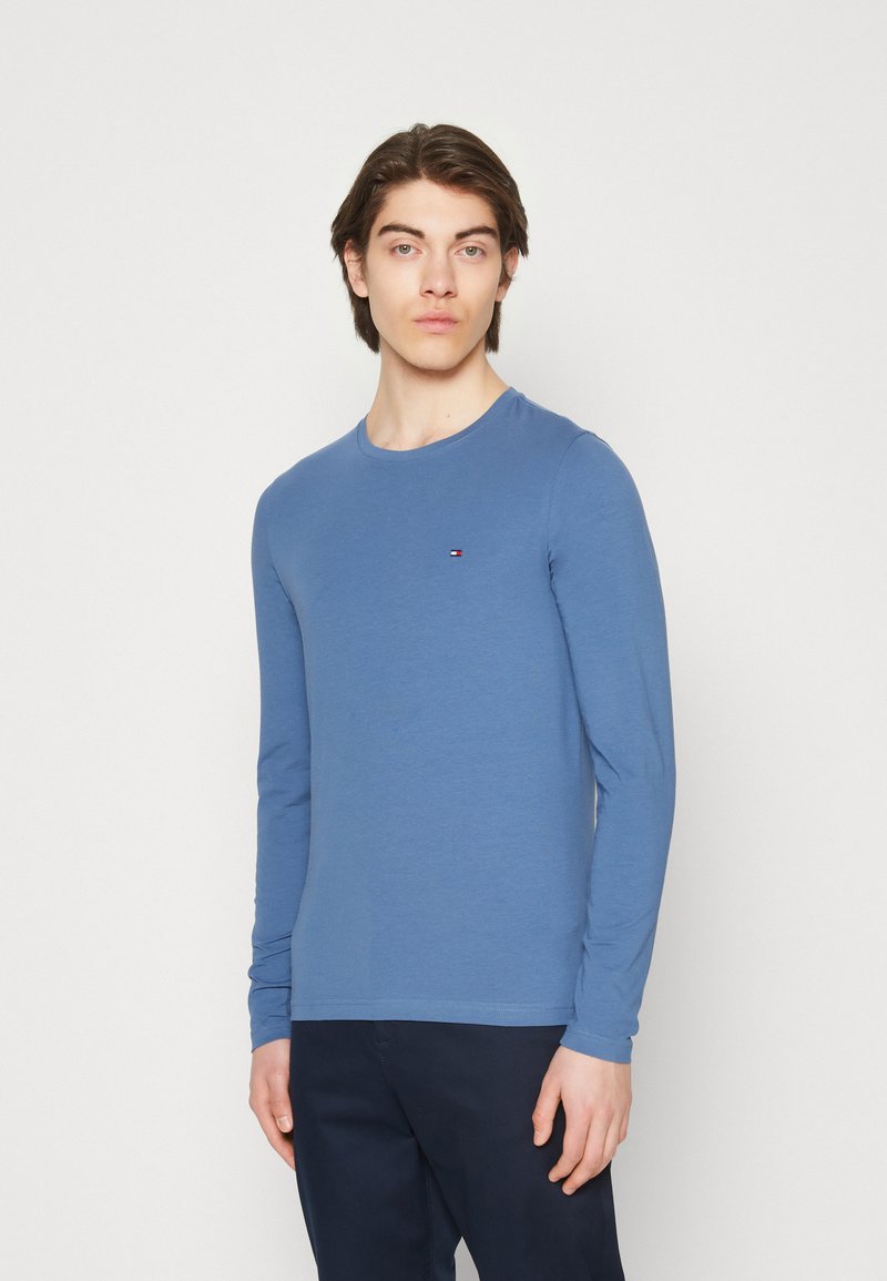 Tommy Hilfiger SLIM FIT LONG SLEEVE Tshirt à manches longues blue