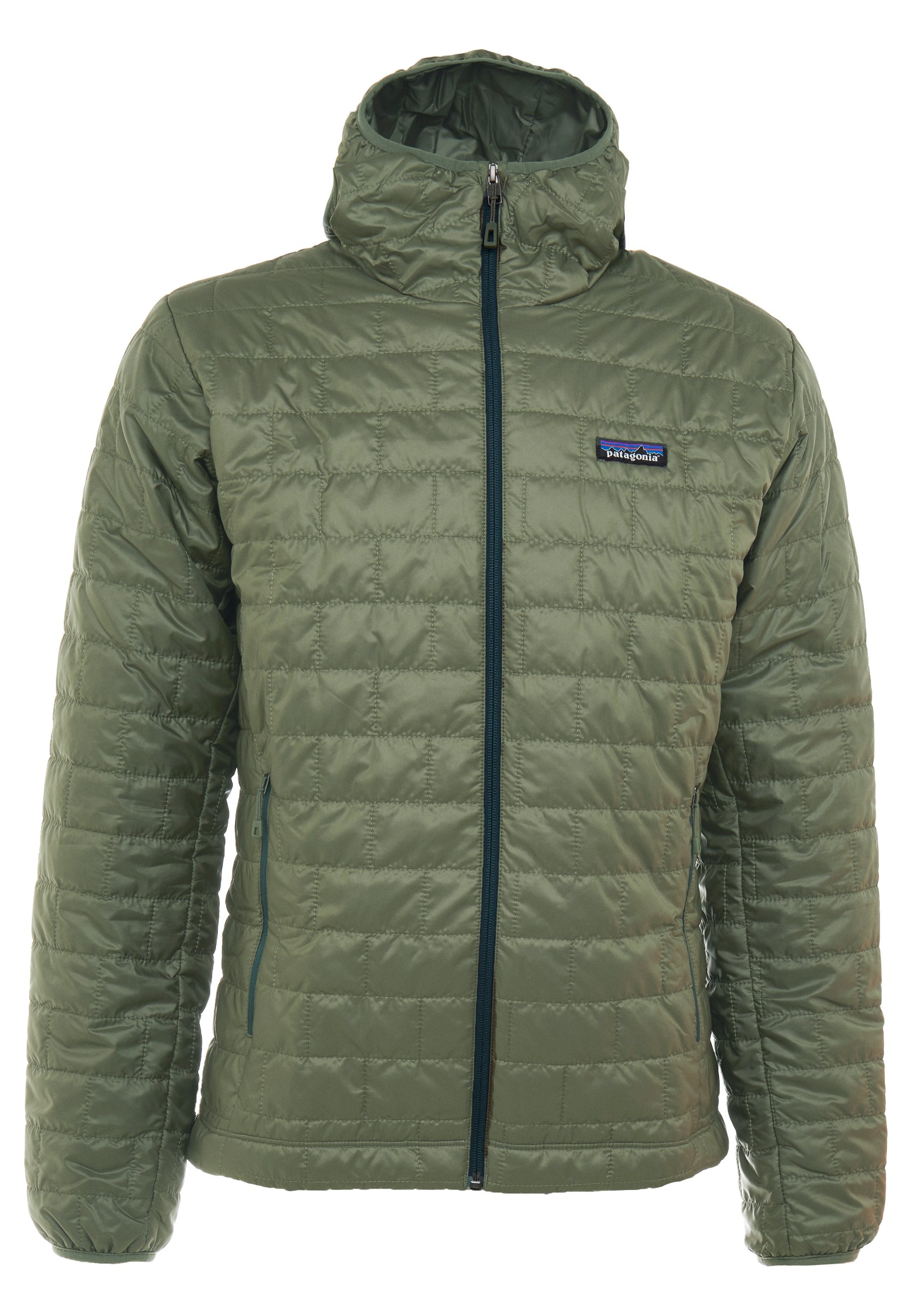 Patagonia NANO PUFF HOODY Vinterjacka industrial green Patagonia NANO PUFF HOODY Vinterjacka industrial green