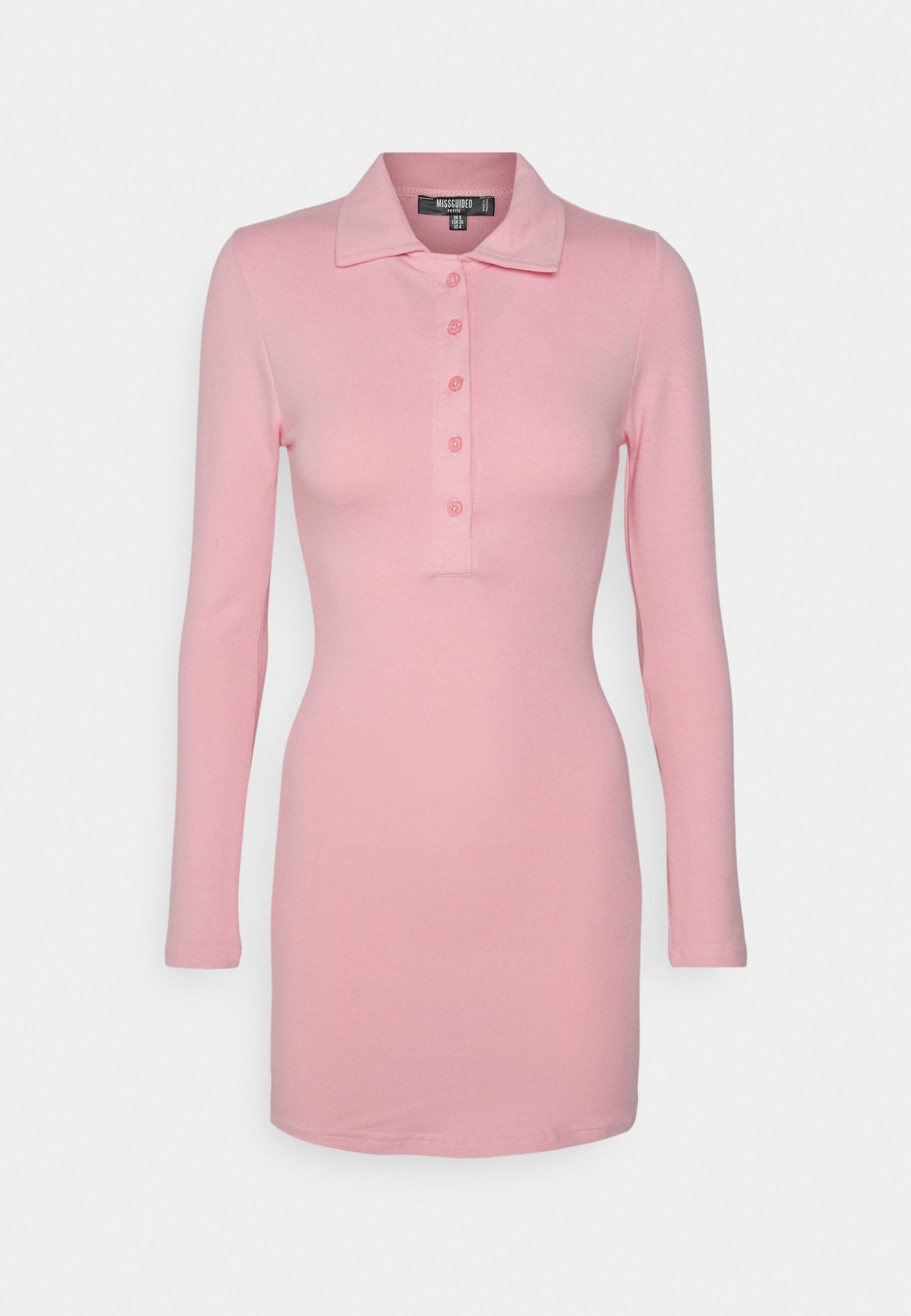 DRESS - Jersey dress - pink 