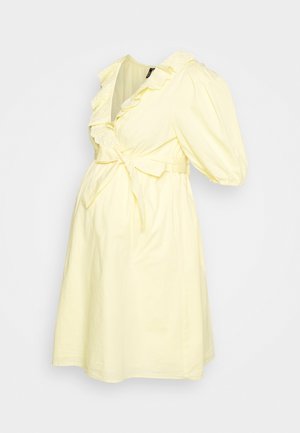 VMMOLLIE SHORT DRESS - Vestito estivo - lemon meringue