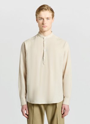 Calliope, CAMICIA TINTA UNITA - Chemise - beige chiaro melange