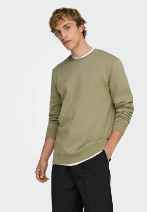 ONSCONNOR LIFE REG CREW NECK NOOS - Sweatshirt - coriander