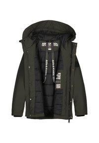 alife & kickin Parka - coal black