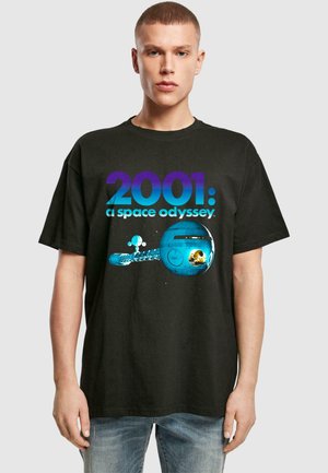 A SPACE ODYSSEY SPACESHIP OVERSIZE TEE - T-shirts med print - black