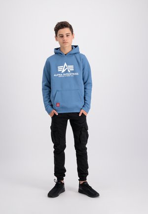 HOODY KIDS TEENS UNISEX - Luvtröja - airforce blue