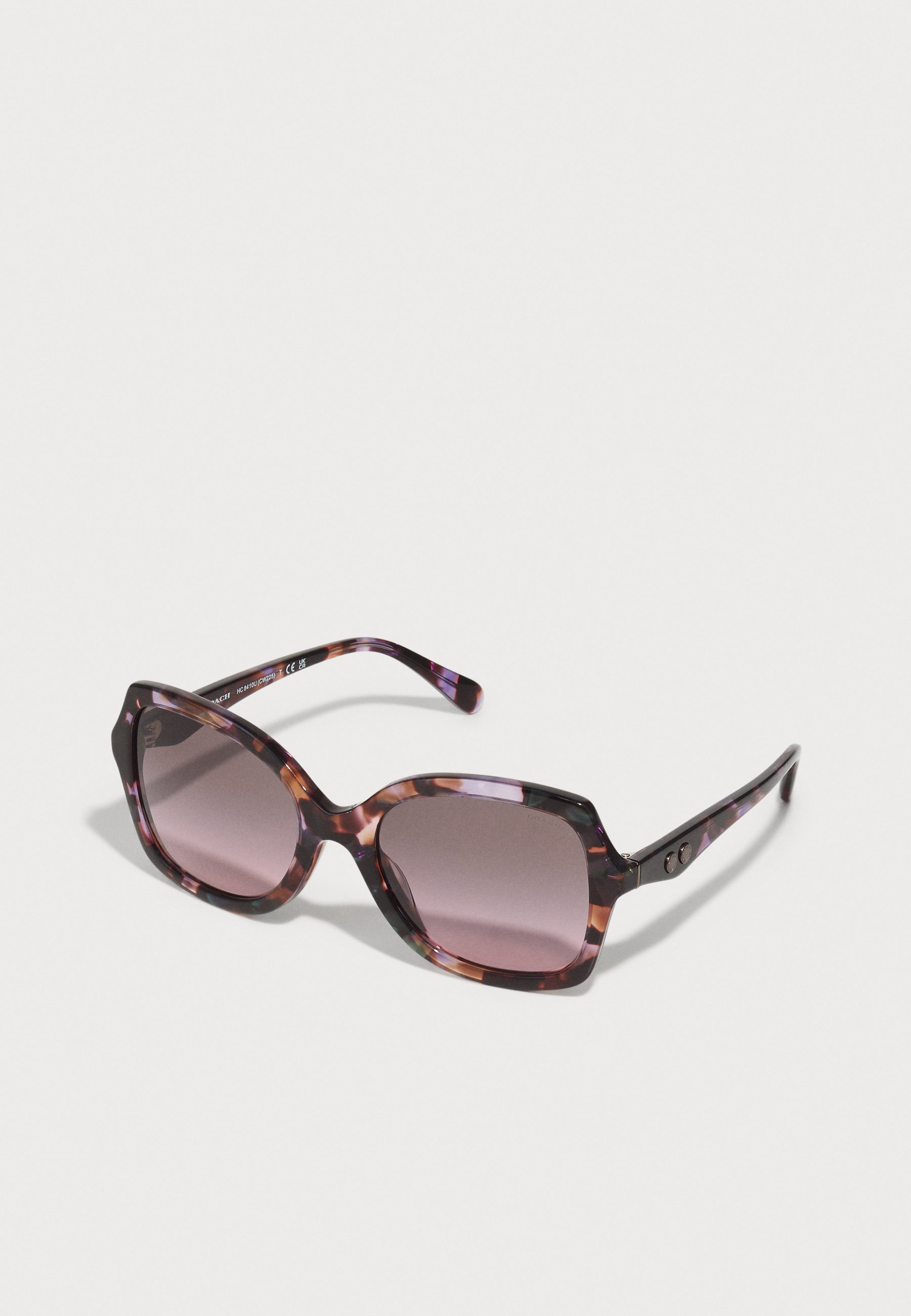 Coach Oversized Sunglasses in Deep Purple Amazon.com: COACH Sunglasses HC 8409 U 584346 Cw224 Amethyst  main image 3